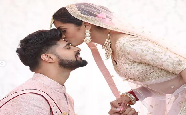 Rati Agnihotri Son Tanuj Virwani Marries His Lover Tanya Jacob - Sakshi