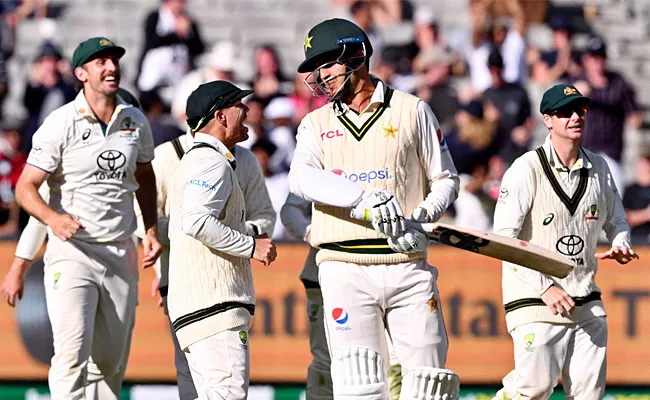 Aus Vs Pak 2nd Test Day 4: Australia Beat Pakistan By 79 Runs Won Series - Sakshi