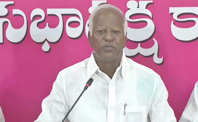 Kadiyam Srihari Counter To Congress Ministers On Medigadda Barrage - Sakshi