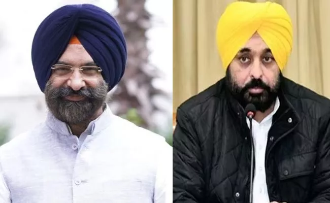 Republic Day tableau row: Manjinder Singh Slams On Bhagwant Mann - Sakshi