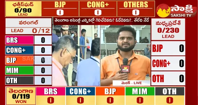 High Tension On Gajwel Election Results 