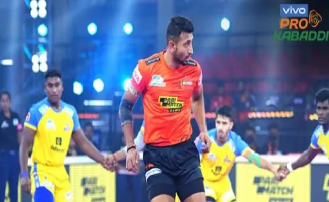 PKL 2024: U Mumba stellar performance drowns Telugu Titans 54-32 - Sakshi