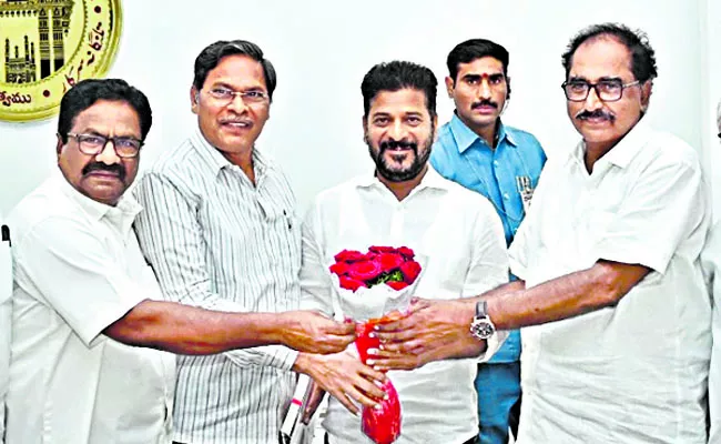 CPM Leaders Meets CM Revanth Reddy: Telangana - Sakshi