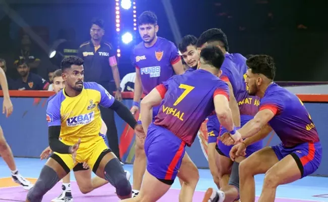 Pro Kabaddi 2023: Tamil Thalaivas Beat Delhi Dabang - Sakshi