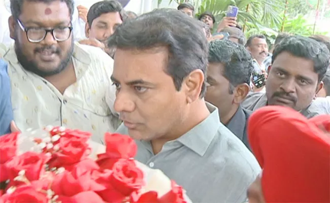 KTR Meeting With BRS Mlas At Telangana Bhavan - Sakshi