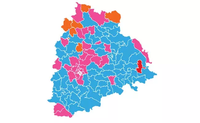 Which party won in which constituency - Sakshi