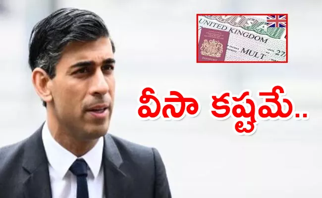 New Plan For UK Visa Says Rishi Sunak - Sakshi