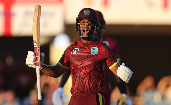 Shai Hope century leads West Indies to victory over England in first ODI - Sakshi