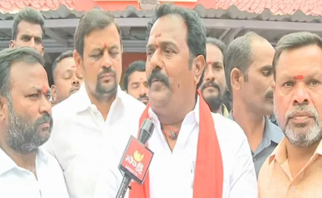 Kamareddy Mla Venkataramana Reddy Warning To Congress Government - Sakshi