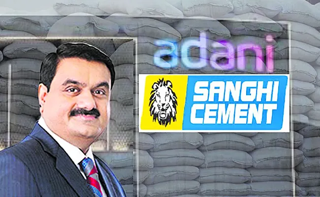 Adani Group completes acquisition of Sanghi Industries - Sakshi