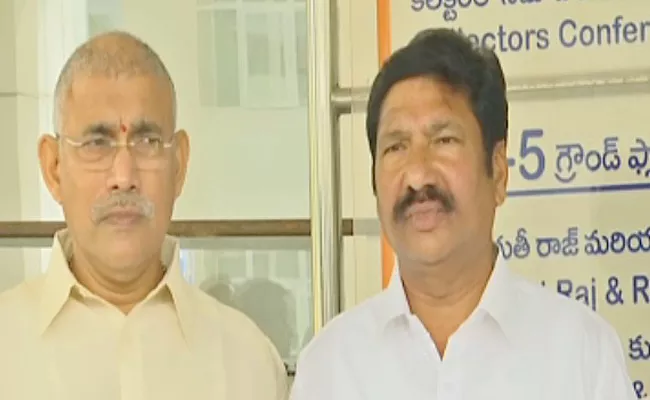 Ysrcp Leaders Who Meets The Ec - Sakshi