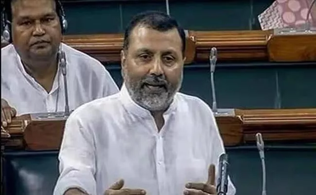 BJP MP Nishikant Dubey Says No Backward Class CM In Congress - Sakshi