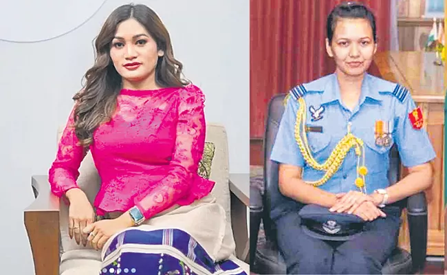 Squadron Leader Manisha Padhi and zpm leader vanneihsangi success story - Sakshi