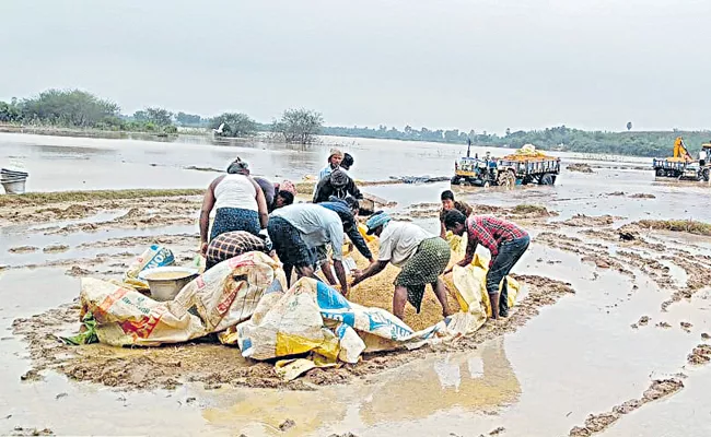 Cyclone relief measures have intensified with CM Jagan orders - Sakshi