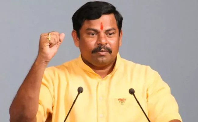 BJP MLA Raja Singh Sensational Comments Abot Protem Speaker - Sakshi