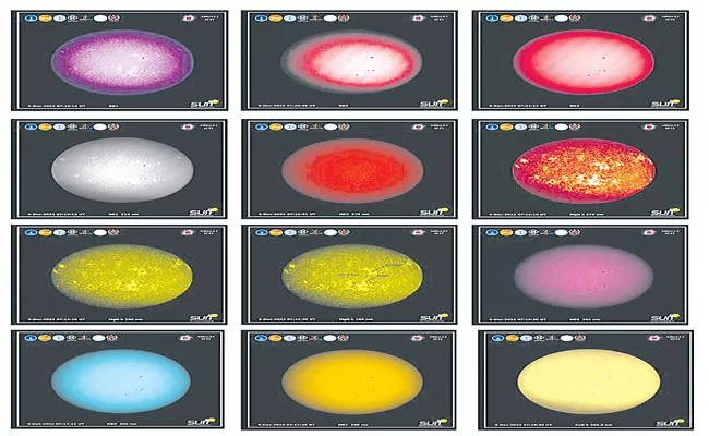 Aditya-L1 SUIT captures full-disk images of the Sun in near ultraviolet wavelengths - Sakshi