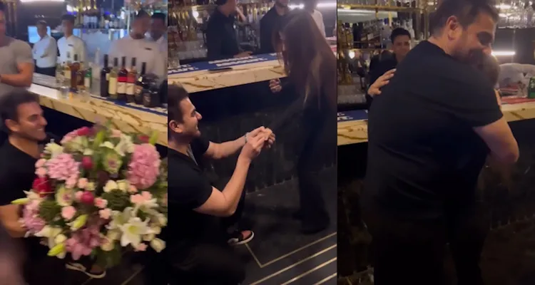 Arbaaz Khan Propose To Sshura Khan Video Viral 