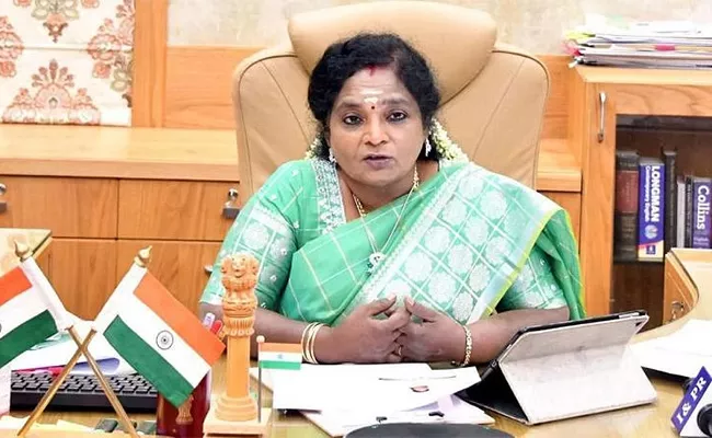 Governor Tamilisai Approval of TSPSC Chairman Resignation - Sakshi