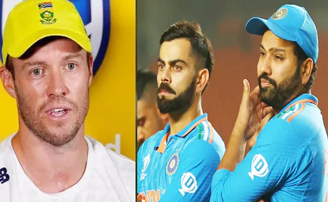 Wish I Had That Management When I Was 35: ABD on Kohli Rohit T20I Return - Sakshi