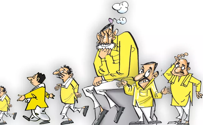 Many Leaders saying goodbye to TDP in Andhra Pradesh - Sakshi