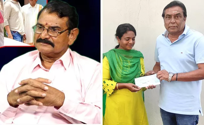 Actor Kadambari Kiran Helps Actor Veerabhadrayya - Sakshi