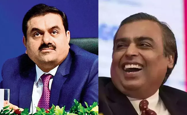 Mukesh Ambani Surpasses Gautam Adani Becomes Asias Richest Person - Sakshi