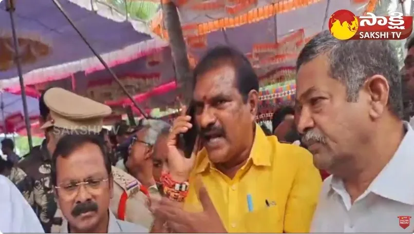 NimTDP MLA Nimmala Ramanaidu Overaction In Palakollu 