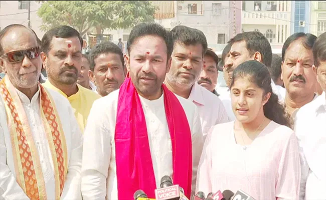 Kishan Reddy Comments On ISIS In Telangana - Sakshi