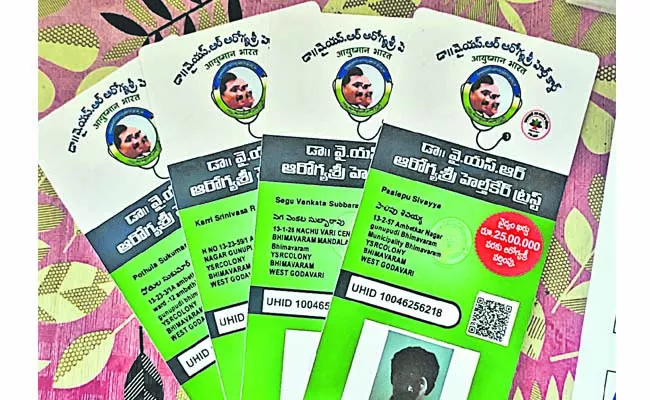 Distribution of 18 lakh Arogyasree cards completed in andhra pradesh - Sakshi