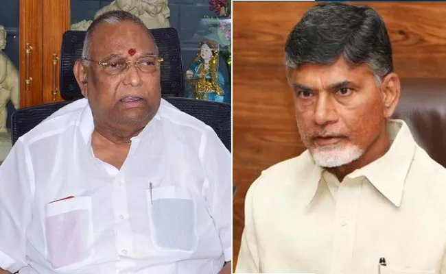 Kommineni Srinivasa Rao Comments on Chandrababu Naidu - Sakshi