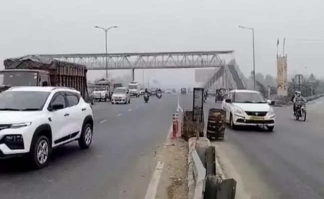 Multiple cars run over accident victim Ghaziabad Body Parts scattered highway - Sakshi