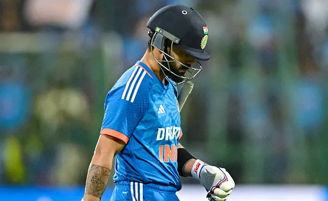 Ind vs Afg 3rd T20: Virat Kohli Golden Duck For First Time in His T20I Career - Sakshi