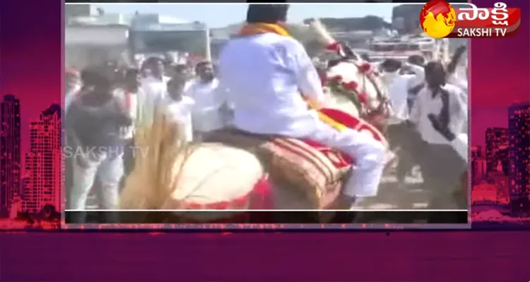 MLA Payal Shankar Horse Riding Video