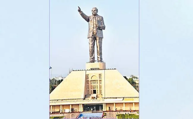 Dr Br Ambedkar Samajika Nyaya Maha Shilpam Establishment - Sakshi