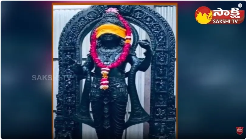 Sri Rama Idol Reached Ayodhya - Sakshi