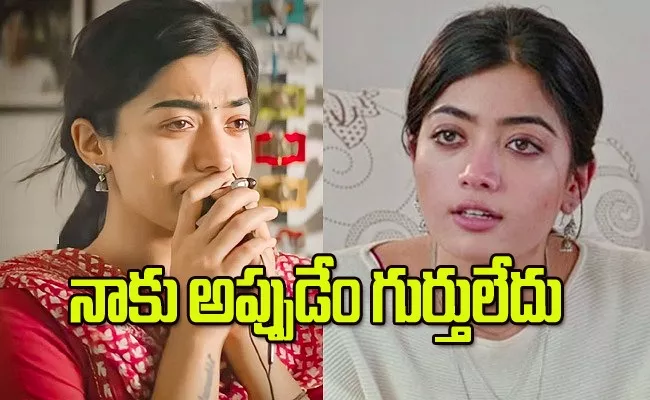 Rashmika Comments On Animal Movie Ranbir Slapping Scene - Sakshi