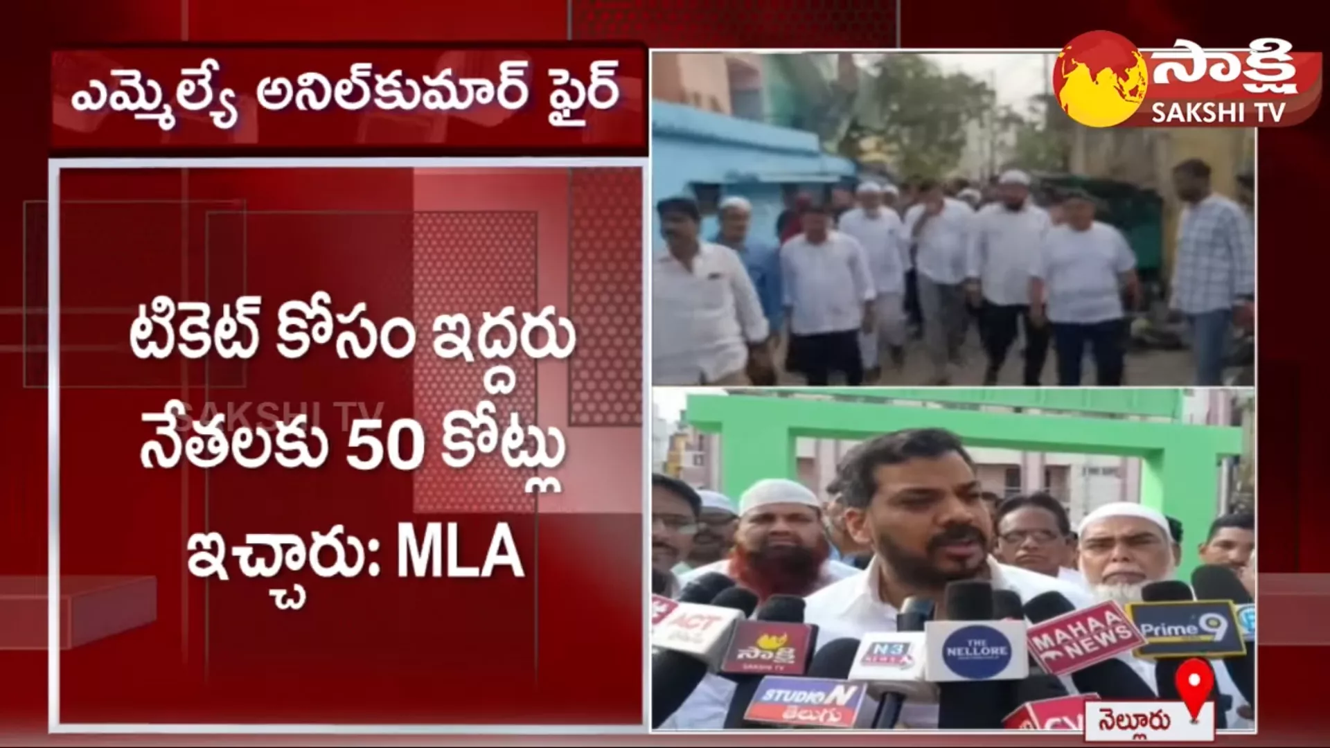 MLA Anil Kumar Yadav Fires On TDP Ex Minister Narayana