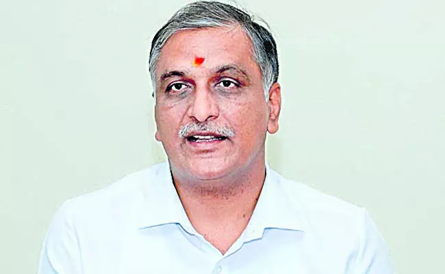 Harish Rao alarmed by Centre plan to give Srisailam and Nagarjuna Sagar projects to KRMB - Sakshi