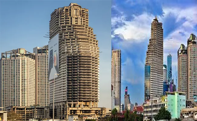 Sathorn Unique Ghost Tower In Bangkok - Sakshi