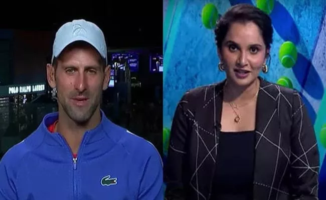 Novak Djokovic hopes to work with Sania Mirza on mission Indian tennis  - Sakshi