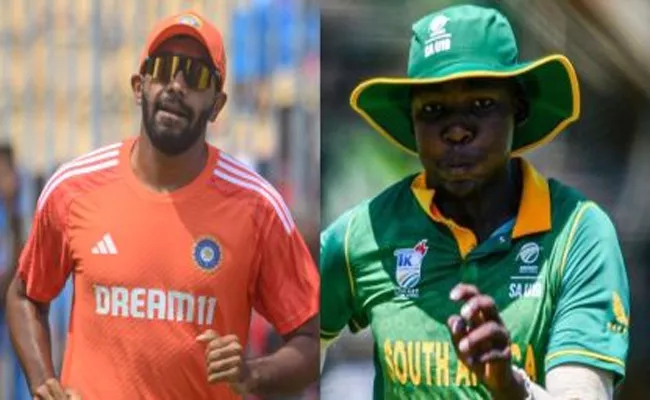 South Africa U-19 star Kwena Maphakas message to Jasprit Bumrah - Sakshi