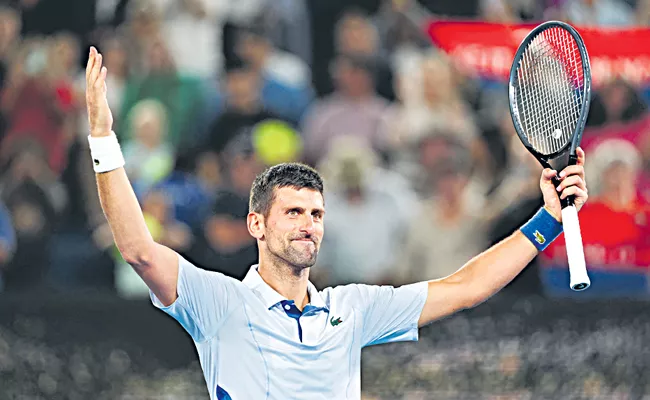 Novak Djokovic into the quarters with an easy win - Sakshi