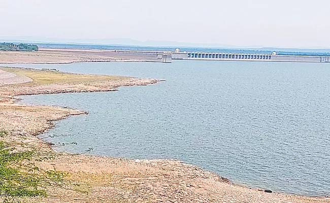 Decreasing Water storage in Nagarjuna sagar reservoir - Sakshi