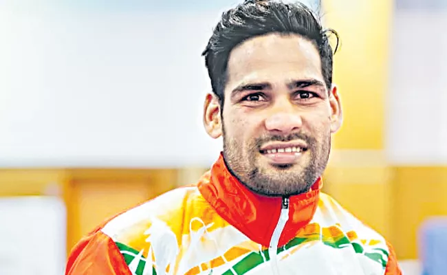 Husamuddin for the Olympics qualifying tournament - Sakshi