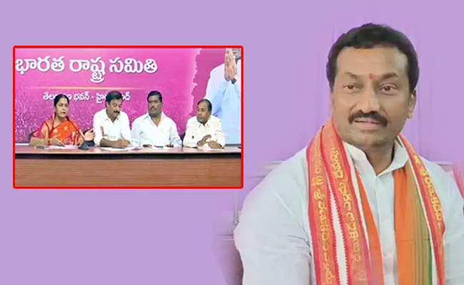 Raghunandan Rao Sensational Comments On BRS Medak MLAs Press Meet - Sakshi