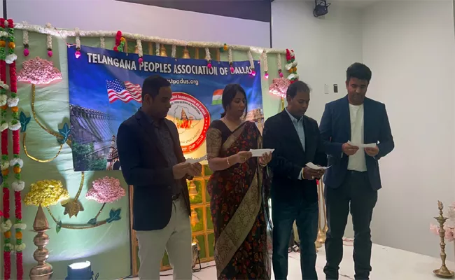 Telangana Peoples Association of Dallas Oath Taking Ceremony - Sakshi