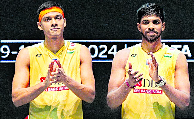 Satwik and Chirag pair again at number one rank - Sakshi