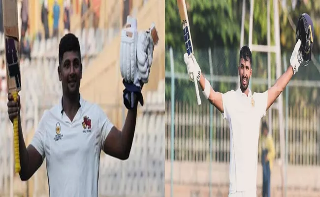 Padikkal And Sarfaraz Khan Smashes Centuries Vs England Lions - Sakshi