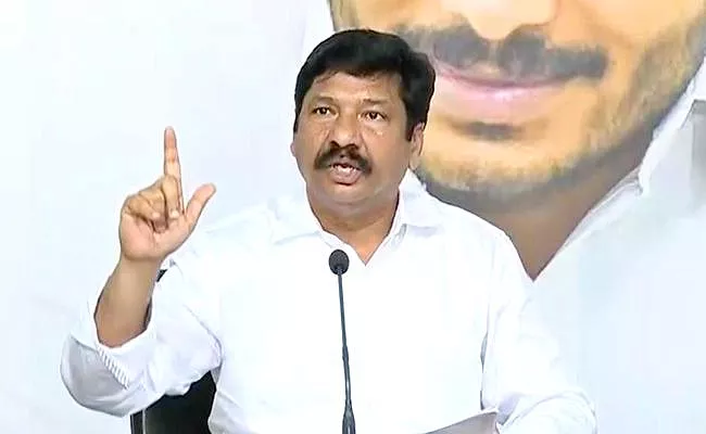 Minister Jogi Ramesh Challenges Chandrababu - Sakshi