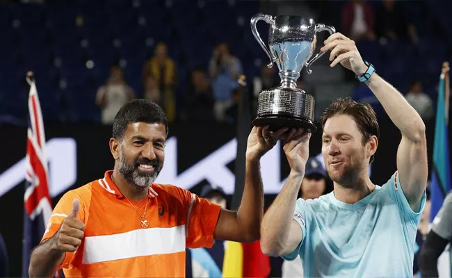 Rohan Bopanna wins Australian Open mens doubles title - Sakshi